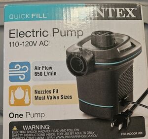 Intex Electric Pump with Air Flow 650 L/min